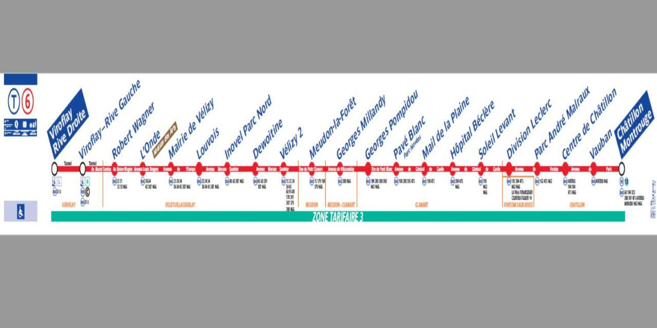 Appartement Aad1 Clamart 200 M Du Tramway T6 St Pave Blc Avec Cuisine Separee エクステリア 写真